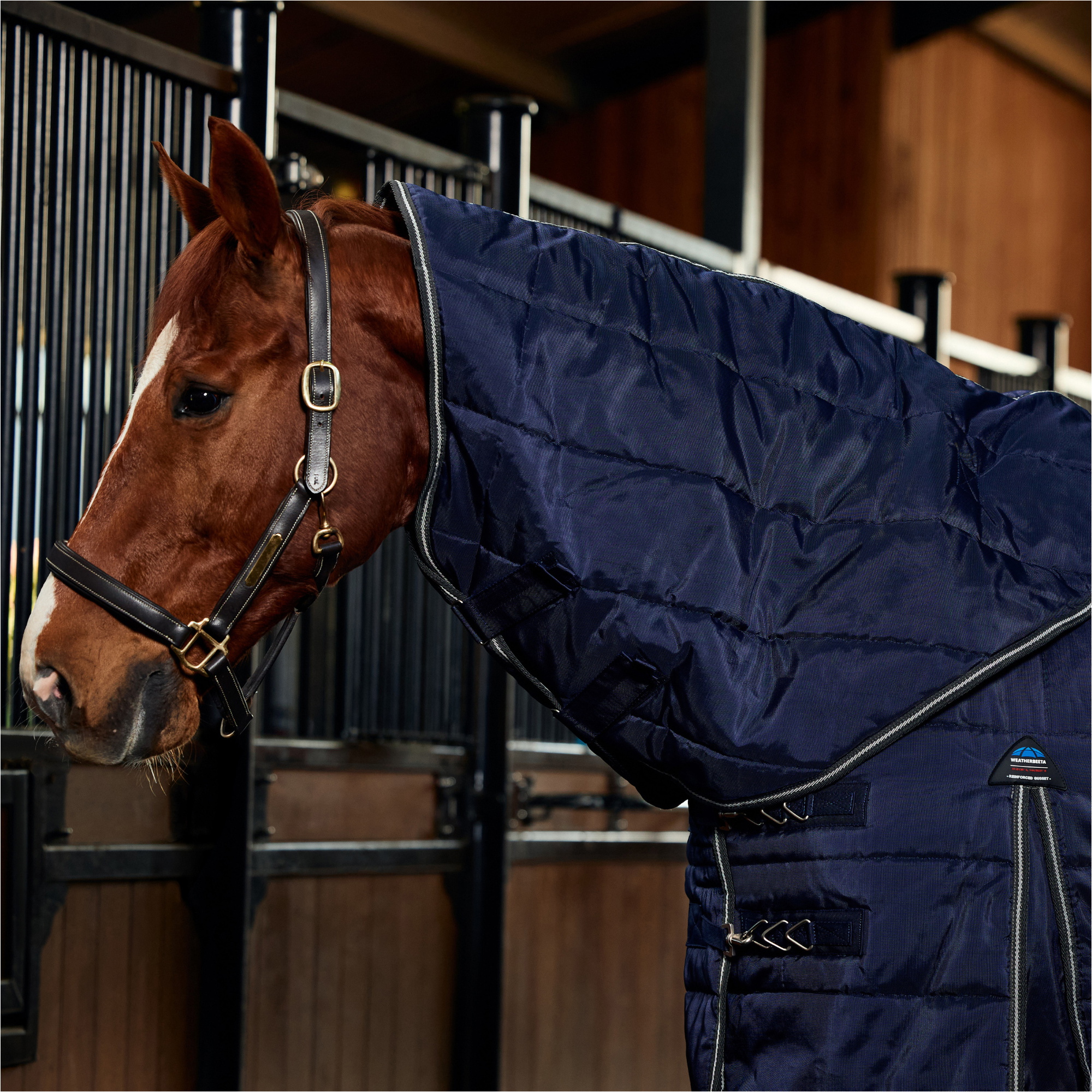 2025 WeatherBeeta Comfitec PP Channel Quilt Stable Detach-A-Neck 220G 1029042 - Navy